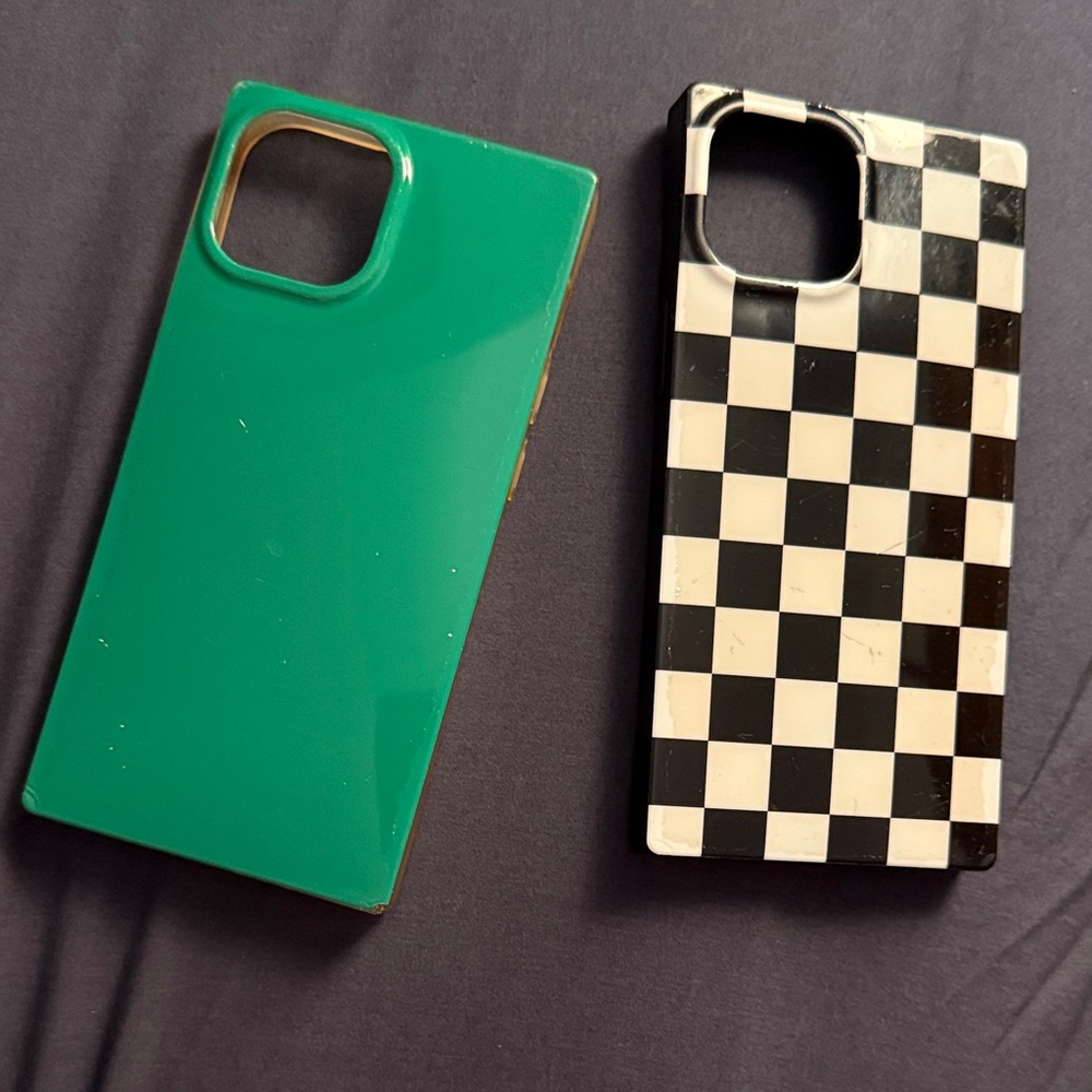 Flaunt square iPhone case.